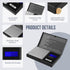 Flexzion Jewelry Scale Digital Pocket Scale 100g with 0.01g Precision Gram Scale, Portable Weighing Platform, Mini Scale for Gold, Silver, Coins, ...