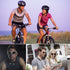 AMORNO Foldable Bluetooth Headphones, Wireless Neckband Sports Headset with Retractable Earbuds, Sweatproof Noise Cancelling Stereo Earphones with...
