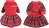 Dog Dresses for Small Dogs Girl Boy Teacup Chihuahua Clothes Dog Holiday Sweater Dog Clothes for Small Dogs Girl Spring Puppy Dressse Doggie Cat A...