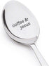 coffee Jesus engraved spoon - Christian Gifts for her - Pastor Gift Idea - Inspirational kitchen spoon - Religious spoon - Keepsake coffee spoon -...