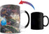 Morphing Mugs Disney - Cinderella - Wishes Upon a Dream - Thomas Kinkade - One 11 oz Color Changing Heat Sensitive Ceramic Mug – Image Revealed Wh...