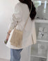 Hoce Women’s Leather Fringe Messenger Bag Large Hobo Crossbody Tassel Shoulder Bags, Gift for Mom Wife Girlfriend...
