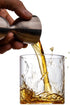 Amehla "Bare Ultra Thin Cocktail Glasses 12-ounce Double Old Fashioned Whiskey Glasses - Bar Set for use as Mixed Drinking Cup - Bourbon Tumblers,...