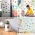 20 Pieces Sea Animals Thick Gel Clings Ocean Window Gel Clings Decals Stickers for Toddlers Kids Adults Home Airplane Classroom Nursery Sea Animal...
