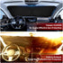 Vepagoo Car Windshield Sun Shade Window Cover Shade Interior Sun Protection Curtain 59inX29in, UV Rays and Sun Heat Protector, Keep The Car Interi...