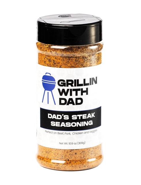 Grillin With Dad Steak Seasoning - Great Tasting Steak and Beef Seasonings - Contains Herb, Garlic and Spices - Best Steak Seasoning for Grilling ...