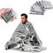Emergency Mylar Thermal Blankets, Silver Gold Foil Survival Blanket Space Blanket Survival Kit for Outdoors, Camping, Hiking, Survival or First Ai...
