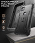 Poetic Revolution Series Case for Motorola Moto One 5G Ace (2021), Full-Body Rugged Dual-Layer Shockproof Protective Cover with Kickstand and Buil...