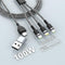 100W USB C Multi Fast Charging Cable, 6FT 6A USB C/A to Multi Charging Cable, 5 in 1 Braided Multi Charging Cable with Type C/Lightning/Micro USB ...