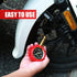Tire Pressure Gauge 0-60 PSI - Heavy Duty Tire Gauge High Accurate with Large 2 Inch Easy to Read Glow Dial, Low – High Tire Gauge for Car, SUV & ...