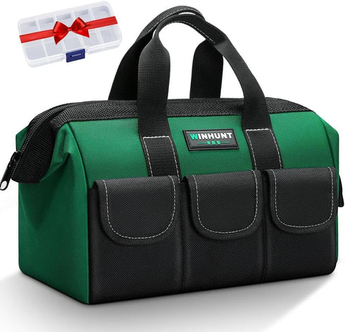 Tool Bag, Green, 31 cm/12 Inches, Made of 1680D Polyester, Ideal for DIY and Craftsmen (12 Inches)...