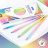 ECOTREE Pencils #2 Pre-sharpened Pencils Number 2 Pencils School Pencils Kids Pencils with Erasers Rainbow Pencils Eco Pencils Recycled Paper Penc...