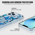 LUHOURI Designed for iPhone 13 Pro Case with Screen Protector - Crystal Acrylic Clear for Women and Girls - Slim Fit Protective Phone Cover 6.1" -...