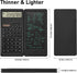 EooCoo Calculator with Notepad,10-Digit Large Display Office Desk Calcultors,Support Solar and Battery,Professional Foldable Calculator for Studen...
