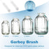 Honeydak 2-Pack 30 Inch Carboy Brush, Nylon & Steel, L-Shape, Clear, 76cm, Wine Making & Beer Brewing, Glass Carboy Cleaning Brush...