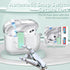 AirPods Pro 2nd/1st Generation Case Cover with Cleaner Kit, Auto Snap Switch Secure Lock Clip Transparent Airpods Pro Case,Compatible with MagSafe...