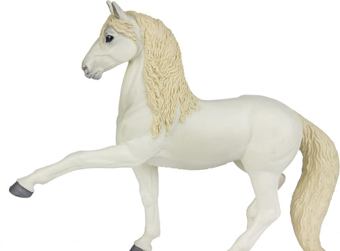 Safari Ltd. Andalusian Stallion Figurine - Detailed 4.5" Plastic Model Figure - Fun Educational Play Toy for Boys, Girls & Kids Ages 3+...