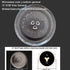 12.5" Microwave Turntable Glass Plate Replacement for Panasonic 12570000008334 & Frigidaire 5304509437 - Y-Bottom General, Heat-Resistant & Univer...