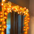 4 Pack Fall Decor Fall Garland with Lights Fall Decorations for Home, Total 40Ft 80LED Enlarged Maples Leaves Fall Lights Battery Operated Autumu ...