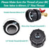 275-330 Gallon IBC Tote Water Tank Adapter(2" Fine Thread)?IBC Tote Adapter With 1/2 NPT Thread Garden Hose Ball Valve(Lead-Free),ibc tote fitting...