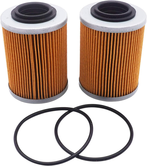 420956123 420956120 Oil Filter & O Ring for Sea-Doo Spark 2 Up 3 Up,Can-AM 2017-2020 Maverick X3...