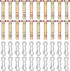 Shear Pins and Cotter Pins Fit for MTD Snowblower - Shear Pins 20pcs and Cotter Pins 20pcs Compatible for Cub Cad et Troy Bilt Craftsman 24" 26" S...