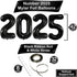 KatchOn, Huge Black 2025 Balloons Number - 42 Inch, Graduation Balloons | Foil 2025 Balloons Black, Graduation Decorations Class of 2025 | 2025 Ba...