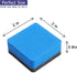 12 Pack Magnetic Whiteboard Eraser, Dry Eraser Board Erasers, Dry Erasers for White Board, Whiteboard Erasers for Kids Classroom, Blue...