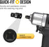 Boen 1/2" F to 3/4" M Impact Socket Adapter, Cr-Mo Steel,Socket Adapter Set for Impact Driver Conversions...