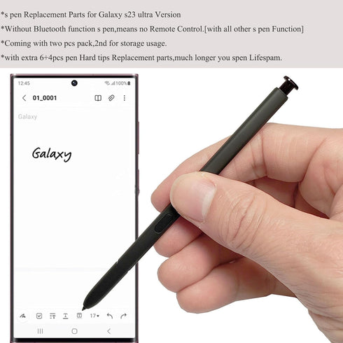 (2pcs Pen Pack) (no Bluetooth) Galaxy s23 Ultra Replacement s Pen,s23 Ultra Stylus Pen Replacement Parts for Samsung Galaxy s23 Ultra (5G) s918 6....