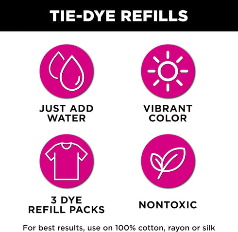 Tulip Fabric Dye Open Stock 29039 Fdy Refill Fuschia, Fuchsia...