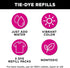 Tulip Fabric Dye Open Stock 29039 Fdy Refill Fuschia, Fuchsia...