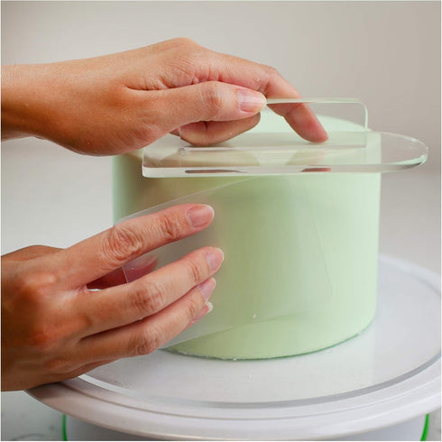 Flexsi Cake Fondant Smoother Shaper - Set of Four Pieces - Designer Essential Versatile Tool To Model, Shape, Smoothen and Finish Sugar Fondant Ca...