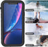 Compatible with Waterproof Shockproof Case iPhone XR,Underwater Full Sealed IP68 Certified Case Dustproof Snowproof Cover with Built-in Screen Pro...