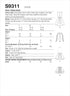 Simplicity Misses' Vintage Apron Packet, Code 9311 Sewing Pattern, Sizes S-L, White...