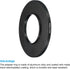PATIKIL 43mm-77mm Metal Step Up Ring, 2 Pack Camera Lens Filter Adapter Ring Aluminum Filter Adapter Ring for Camera Lenses Hood, Black...