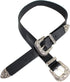 CLARA Women Vintage Western Waist Belt Double Buckle Belt PU Leather Waistband for Jeans Dress...