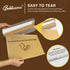 Unbleached Parchment Paper Roll for Baking, 15 in x 210 Ft, 260 Sq.Ft, Non-stick Baking Paper, Food Grade Cooking Paper for Bread, Cookies, Heat P...