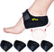 Plantar Fasciitis Heel Cups, Heel Cups for Heel Pain(4PCS), Heel Protectors for Plantar Fasciitis Relief, Adjustable Heel Pads for Heel Pain Relie...
