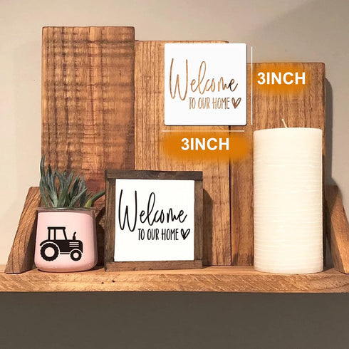 65 Pieces Farm Animal Stencils for Painting, Small Reusable Farmhouse Stencil Template DIY Craft Paint Stencils for Painting on Wood Wall Card Roc...