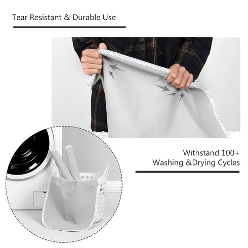 TILLYOU Changing Pad Liners 6PK - Waterproof Flannel Cotton, 27" x 13" - Perfect for Baby Diaper Changing Needs, Gray...