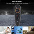 BL Air Mouse Remote Control, Voice Remote 2.4G RF Wireless Remote Control with 6-Axis Gyroscope IR Learning, USB Air Mouse Remote for PC Smart TV ...