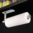 VAEHOLD Adhesive Paper Towel Holder Under Cabinet Mount, Wall Mounted Paper Towel Roll Holder for Kitchen Paper Towel, SUS304 Stainless Steel?Silv...