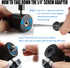EXMAX Mini Ball Head 360 Degree Aluminum Alloy Body Rotating Swivel Mini Tripod Ball Head with 3/8" to 1/4" Screw Adapter for DSLR Camera Camcorde...