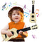 Kids Toy Guitar 6 String,17 inch Mini Baby Guitar with Pick,Musical Instrument Educational Toy for Toddlers Beginner,Preschoolers...