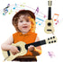 Kids Toy Guitar 6 String,17 inch Mini Baby Guitar with Pick,Musical Instrument Educational Toy for Toddlers Beginner,Preschoolers...