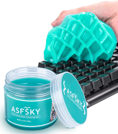 ASFSKY Car Putty Car Cleaning Gel Car Cleaner Gel Detailing Putty Dust Cleaning Tool for PC Tablet Laptop,Car Vents,Car Interiors,Home,Printers,El...
