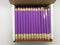 Half Pencils with Eraser - Golf, Classroom, Pew, Short, Mini - Hexagon, Sharpened, Non Toxic, 2 Pencil, Color - Lilac (Box of 48) Purple Golf Pock...
