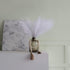 7 PCS Faux Pampas Grass, 23"/60cm White Pampas Grass Decor,7 Branches | Each Stem Fluffy Small Pompous Grass for Vase Filler in Table Vase Decor f...