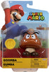 Super Mario Action Figure 4 Inch Goomba Collectible Toy with Coin Accessory...